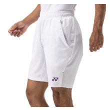 Yonex Tennishose Short Wimbledon 2024 kurz weiss Herren